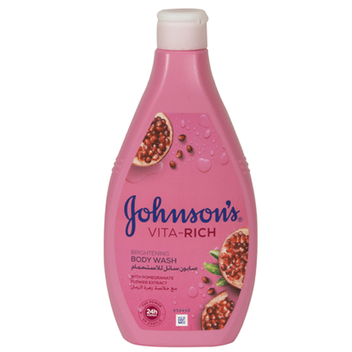 10315191_Johnsons Vita Rich Brightening Body Wash With Pomegranate Flower Extract - 400ml-500x500